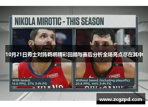 10月21日勇士对阵鹈鹕精彩回顾与赛后分析全场亮点尽在其中